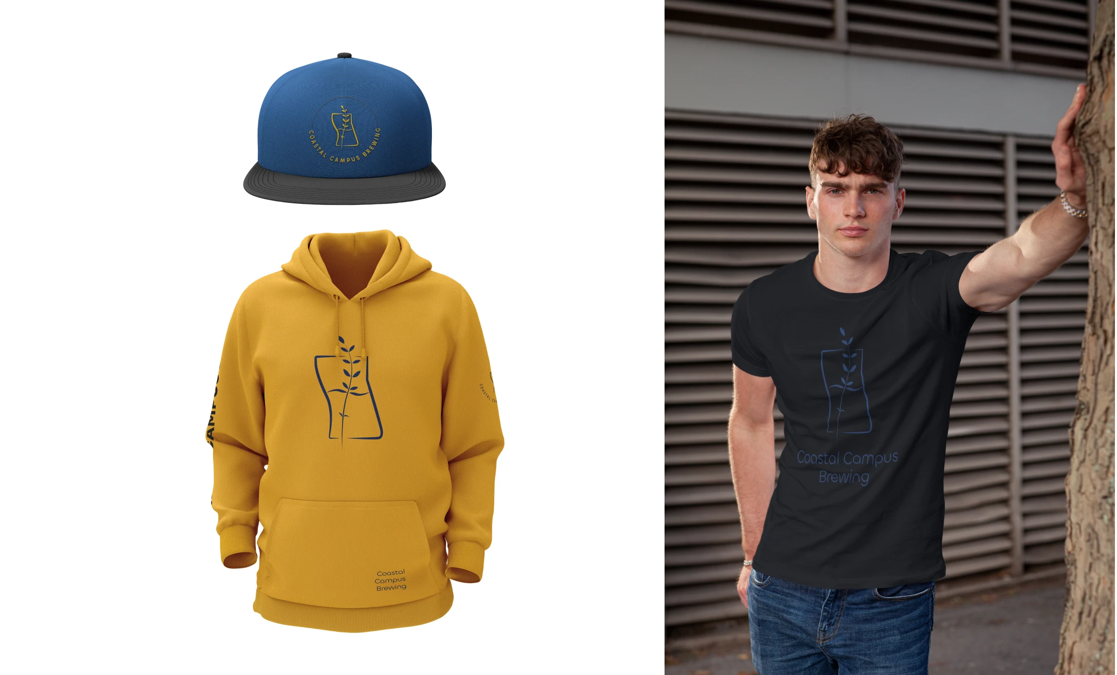 Branding & Packaging — Coastal Campus Brewing thumbnail 6