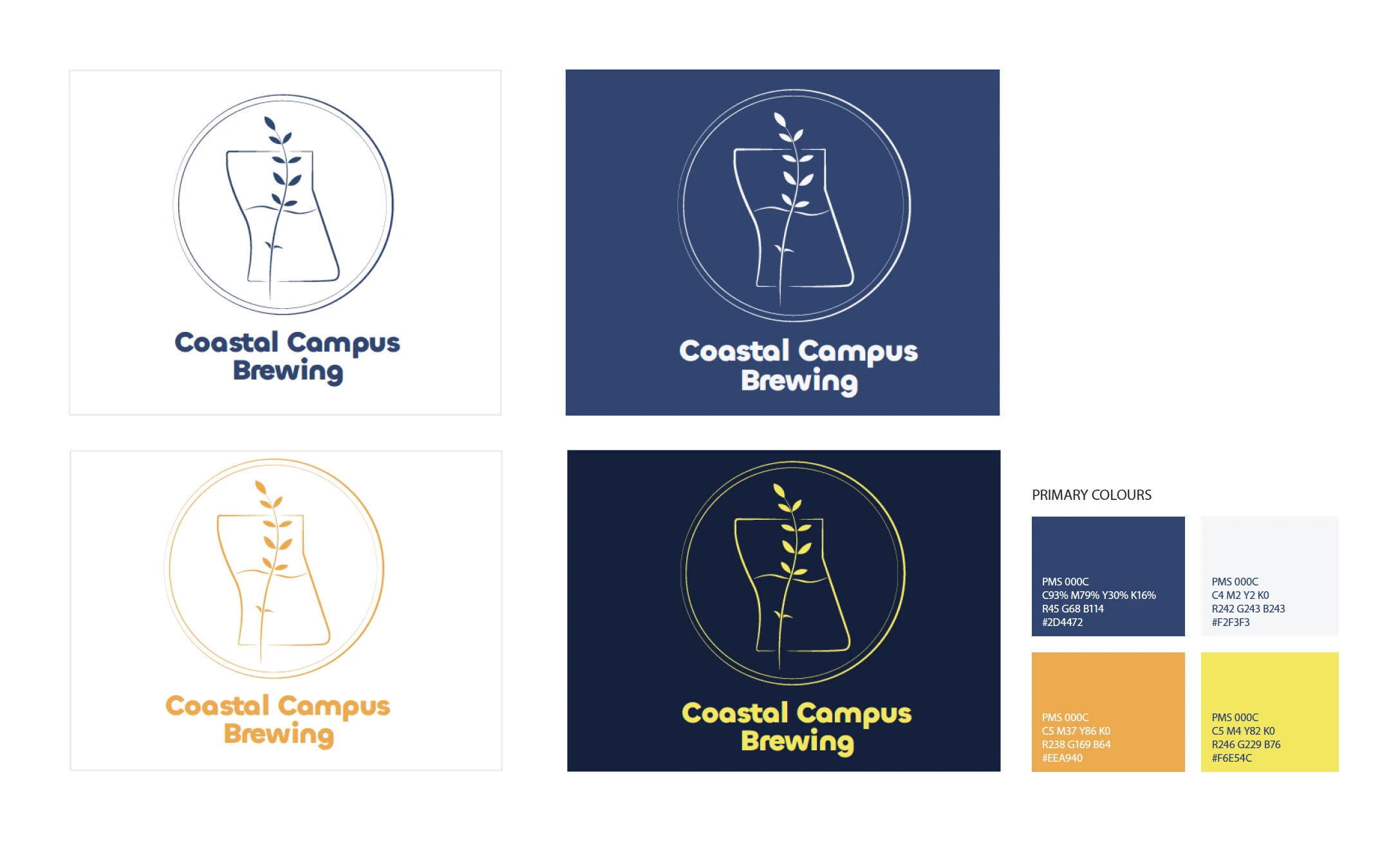 Branding & Packaging — Coastal Campus Brewing thumbnail 4