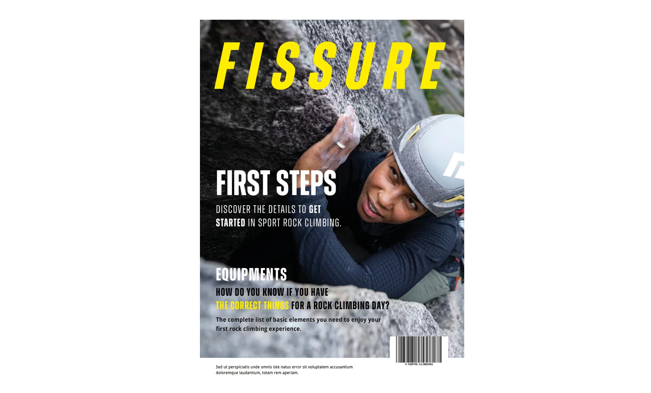 Editorial Design — Climbing Magazine