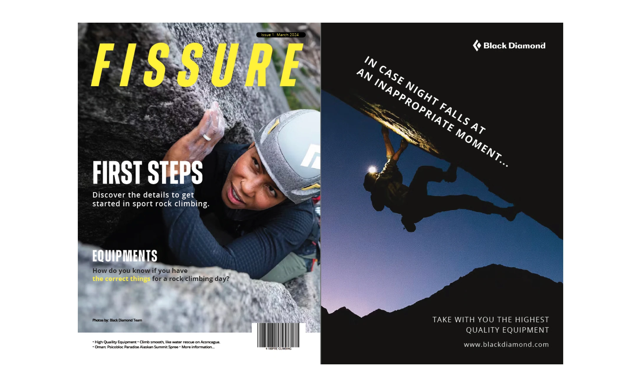 Editorial Design — Climbing Magazine thumbnail 2